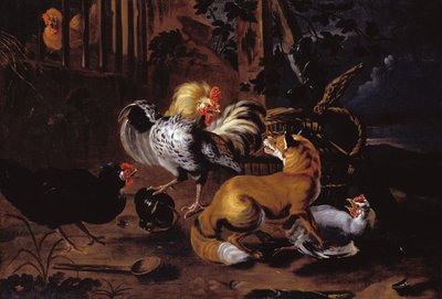 Zorro y aves de corral de Paul De Vos
